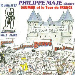 La Vélorution, 45 tours de Jean-Yves Hureau et de Philippe Rigaud (Biais, illustrateur)