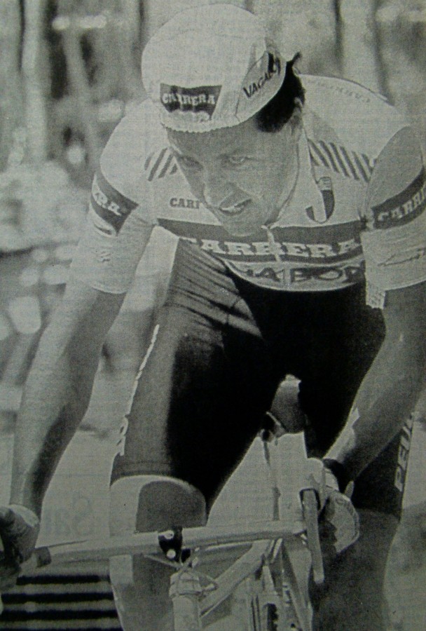 L'Irlandais Stephen Roche, vainqueur de la 10e tape et de la 74e dition du Tour de France
